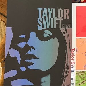 Taylor Swift Eras Tour Houston Poster